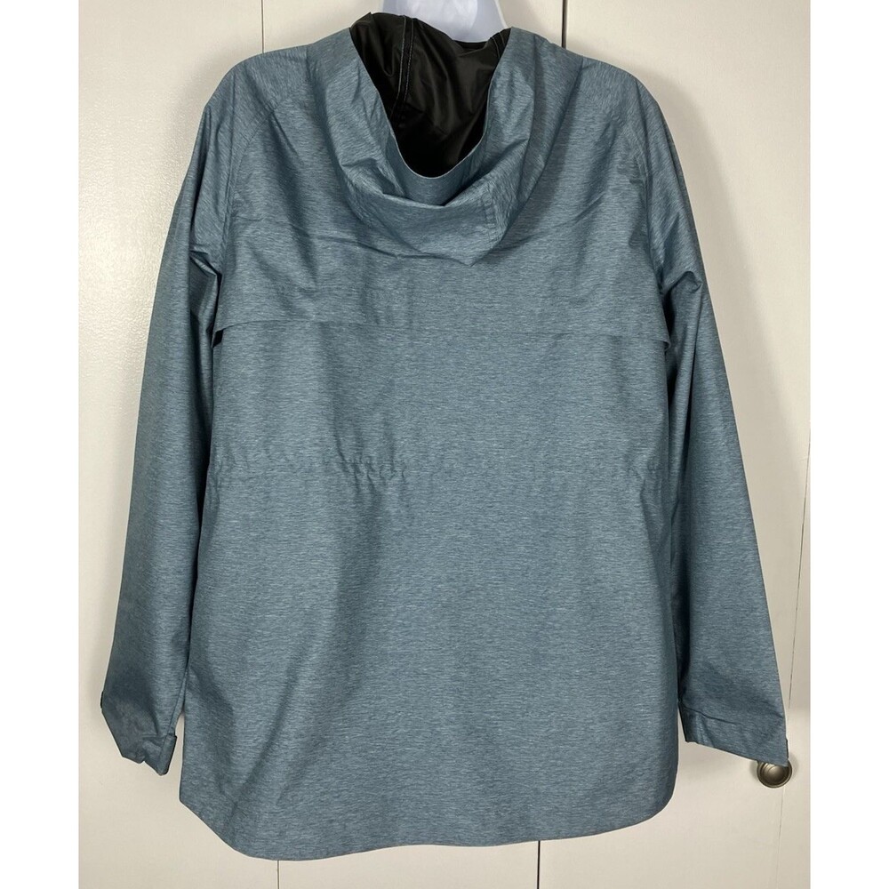 32 Degrees Ladies' Short Anorak Jacket | Size: S | Color: Teal Melange - Picture 9 of 9